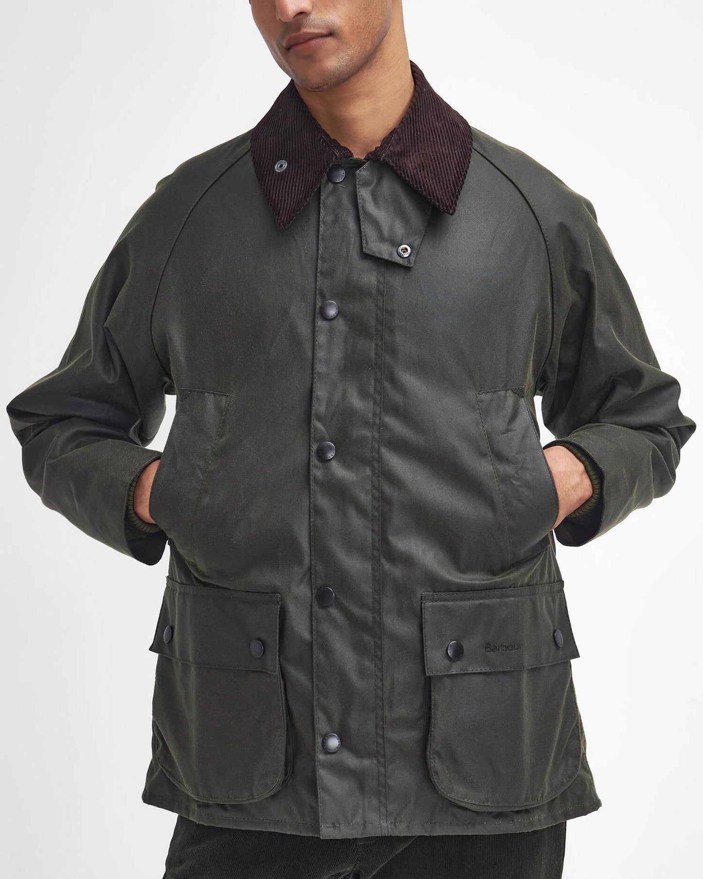BARBOUR BEDALE ARCHIVE OLIVE WAXED