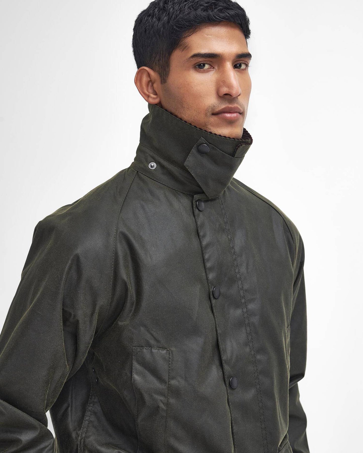 BARBOUR BEDALE ARCHIVE OLIVE WAXED