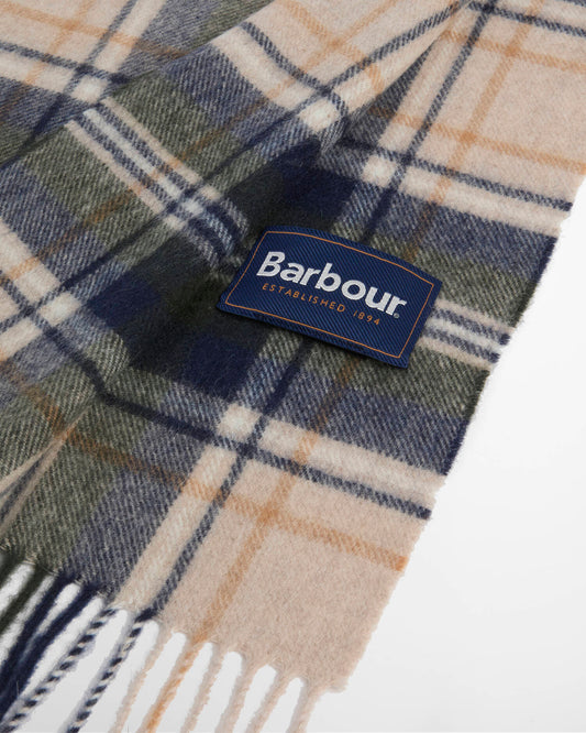BARBOUR SCIARPA NEW CHECK TARTAN