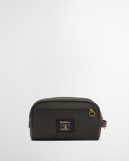 BARBOUR WAX WASHBAG