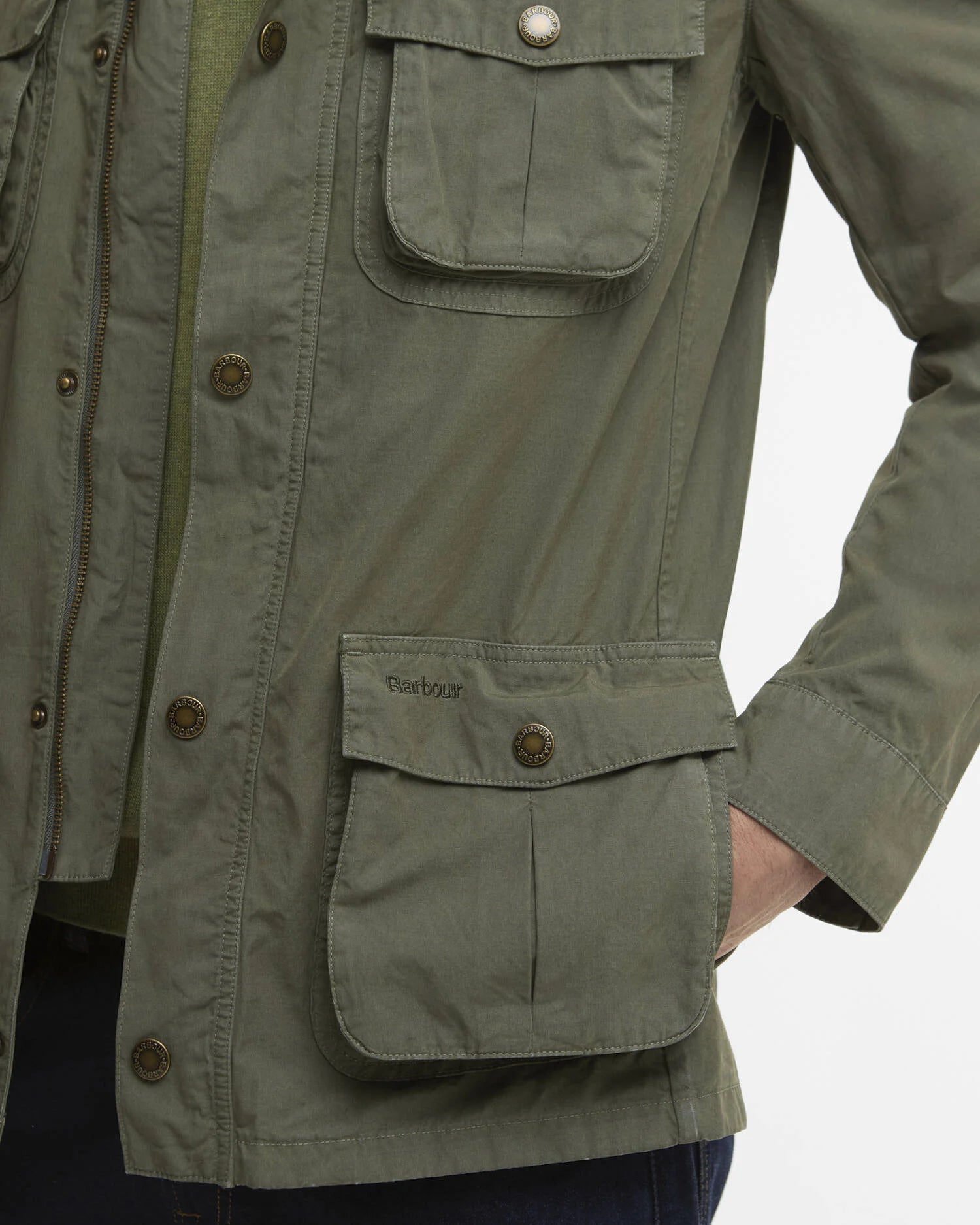 BARBOUR CORBRIDGE DUSTY OLIVE - CINQUANTOTTO PESARO | Negozio di abbigliamento