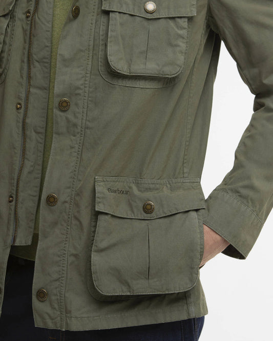 BARBOUR CORBRIDGE DUSTY OLIVE - CINQUANTOTTO PESARO | Negozio di abbigliamento