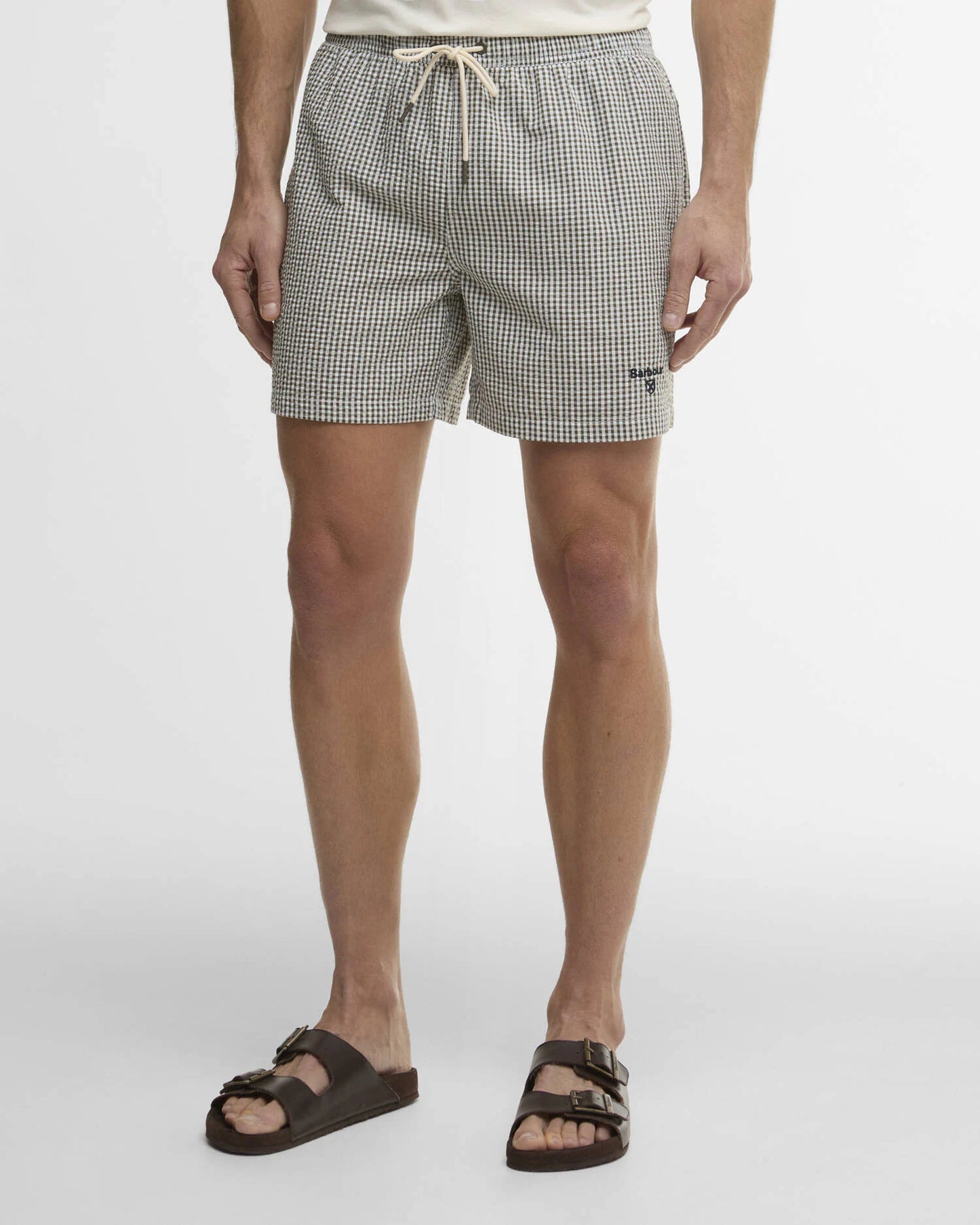 BARBOUR COSTUME GINGHAM OLIVE - CINQUANTOTTO PESARO | Negozio di abbigliamento