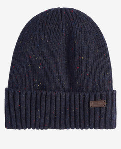 BARBOUR BAULETTO CARLTON FLECK BEANIE NAVY