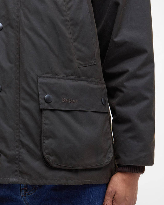 BARBOUR CLASSIC BEDALE OLIVE WAXED - CINQUANTOTTO PESARO | Negozio di abbigliamento