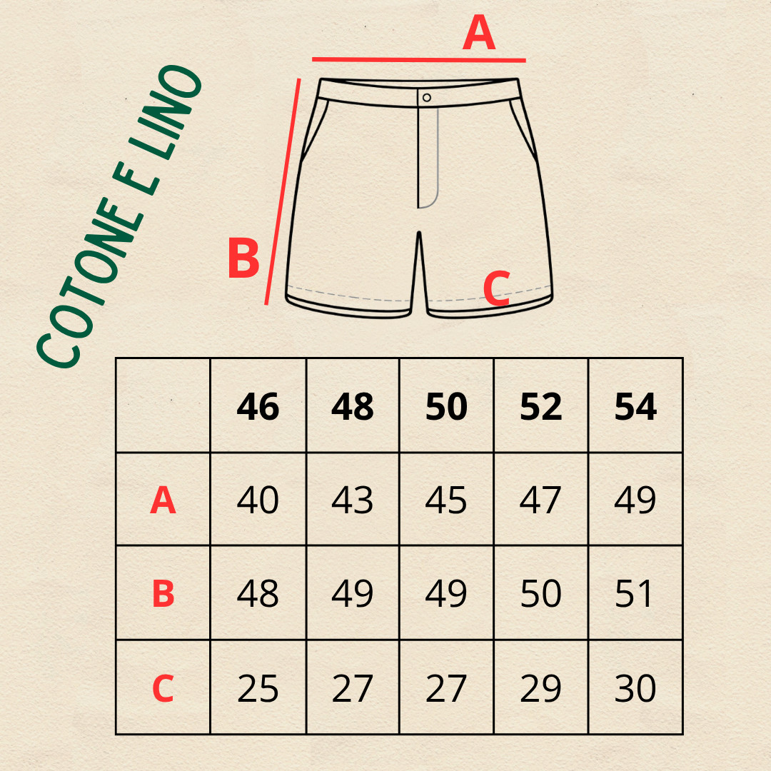 CINQUANTOTTO PANTALONE CORTO COTONE LINO BROWN - CINQUANTOTTO PESARO | Negozio di abbigliamento