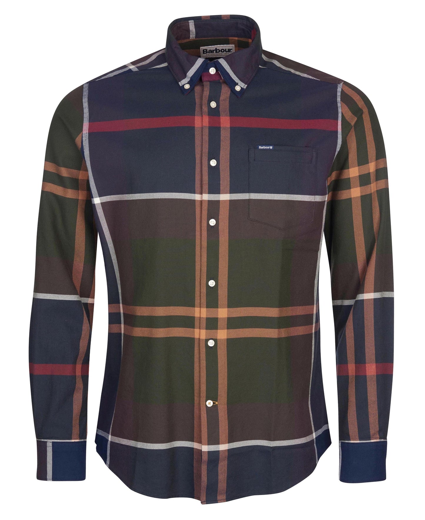 BARBOUR DUNOON CAMICIA TARTAN