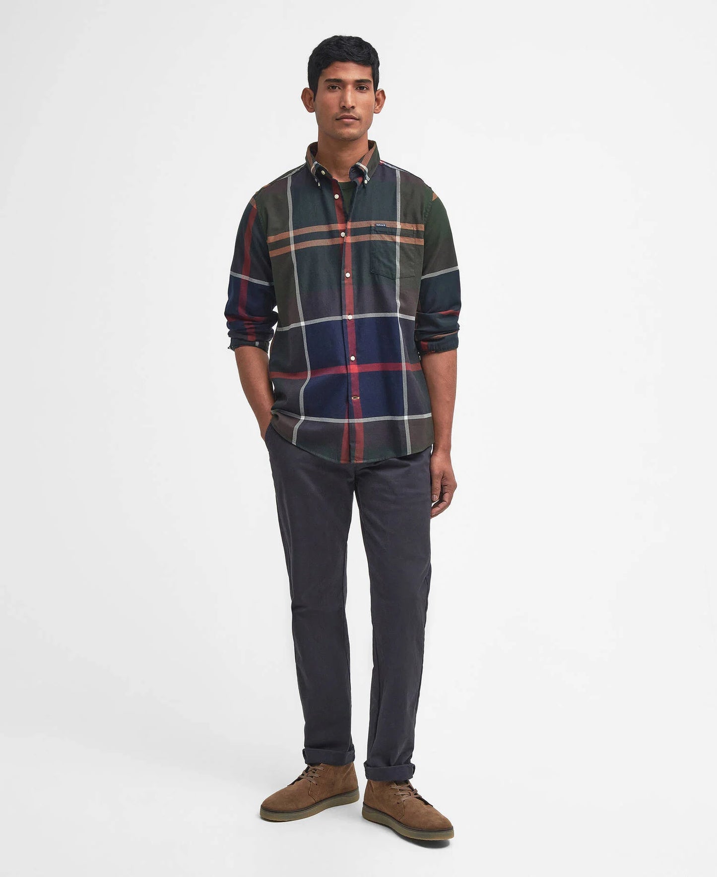 BARBOUR DUNOON CAMICIA TARTAN