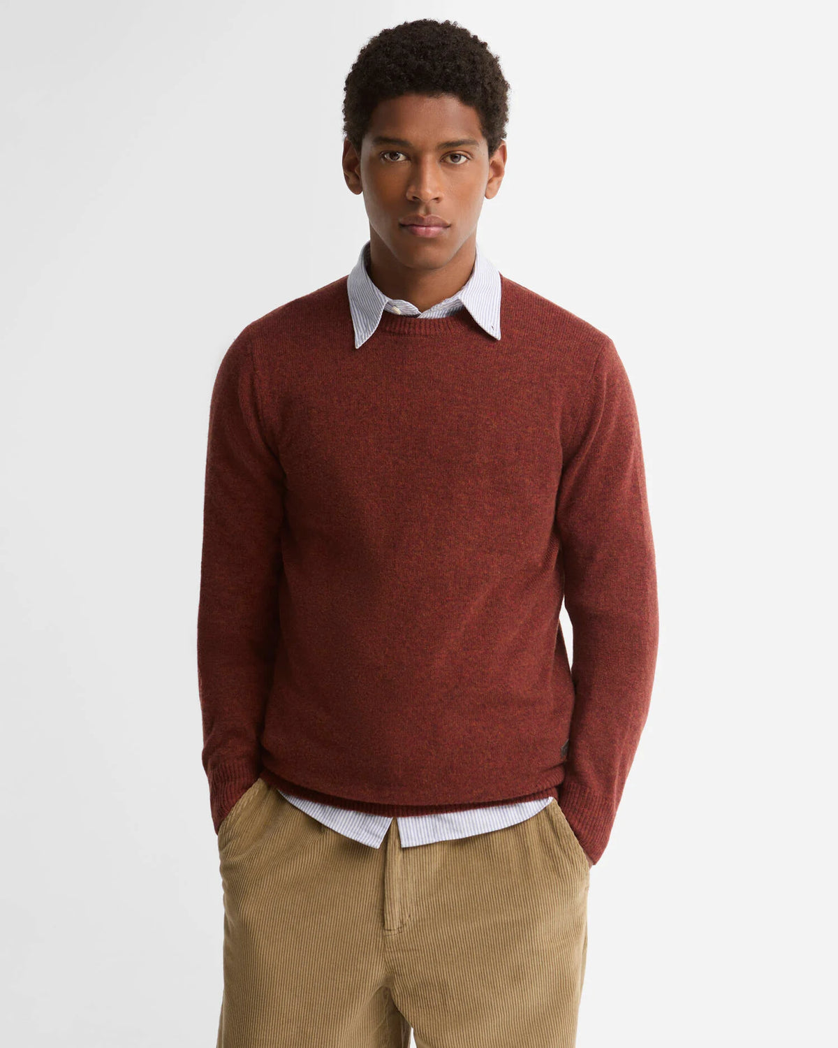 BARBOUR ESSENTIAL PATCH RUSSET