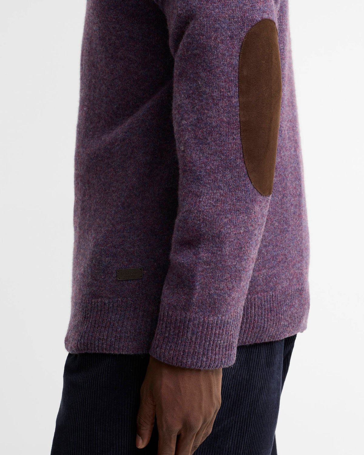 BARBOUR ESSENTIAL PATCH  GRAPE
