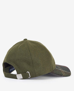 BARBOUR ROKER SPORTS HATS FOREST GREEN/CLASSIC