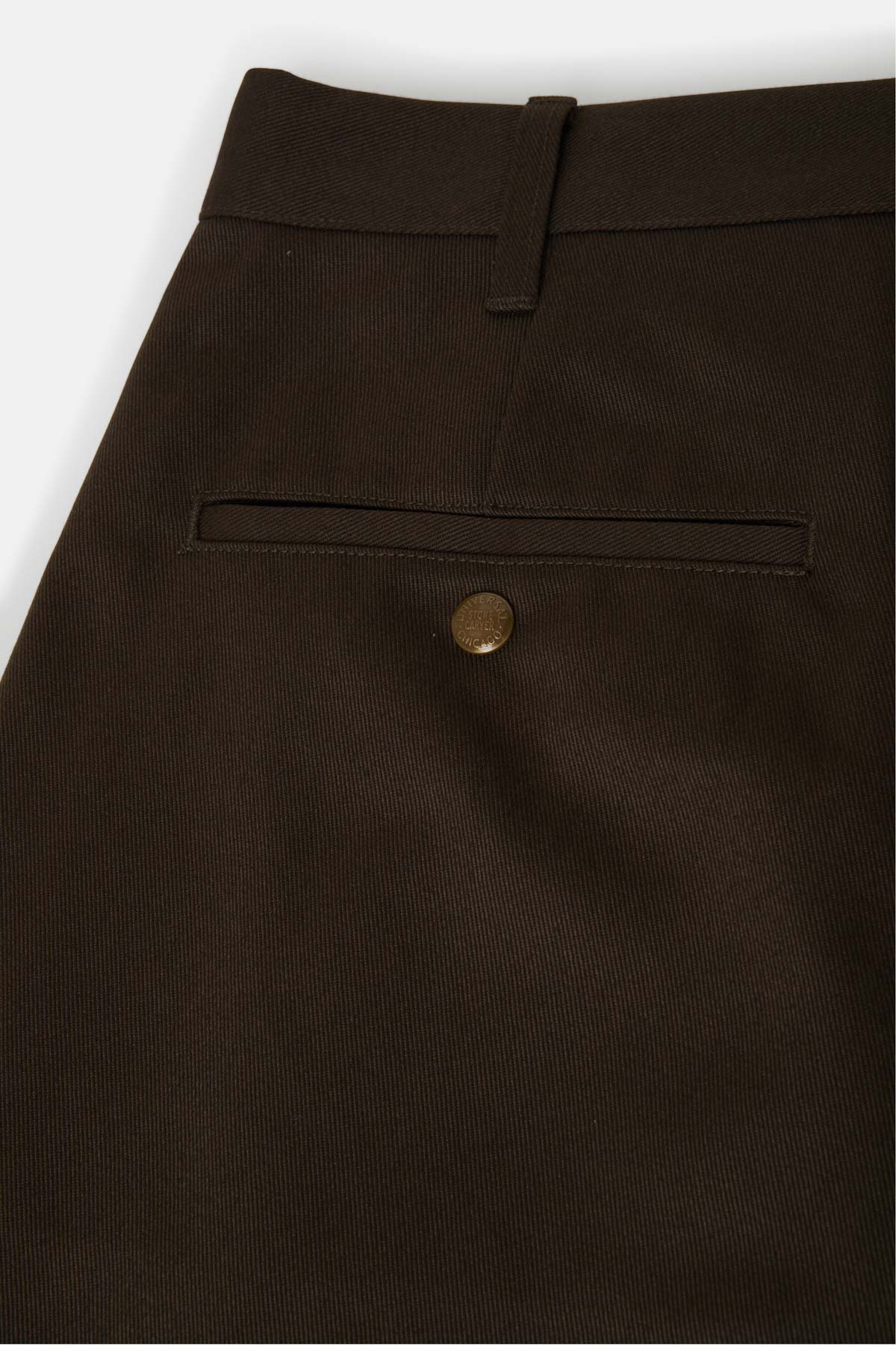 UNIVERSALL OVERALL TWO PENCE BROWN