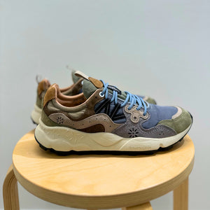 FLOWER MOUNTAIN YAMANO 3 NYLON SUEDE MILITARE GREY