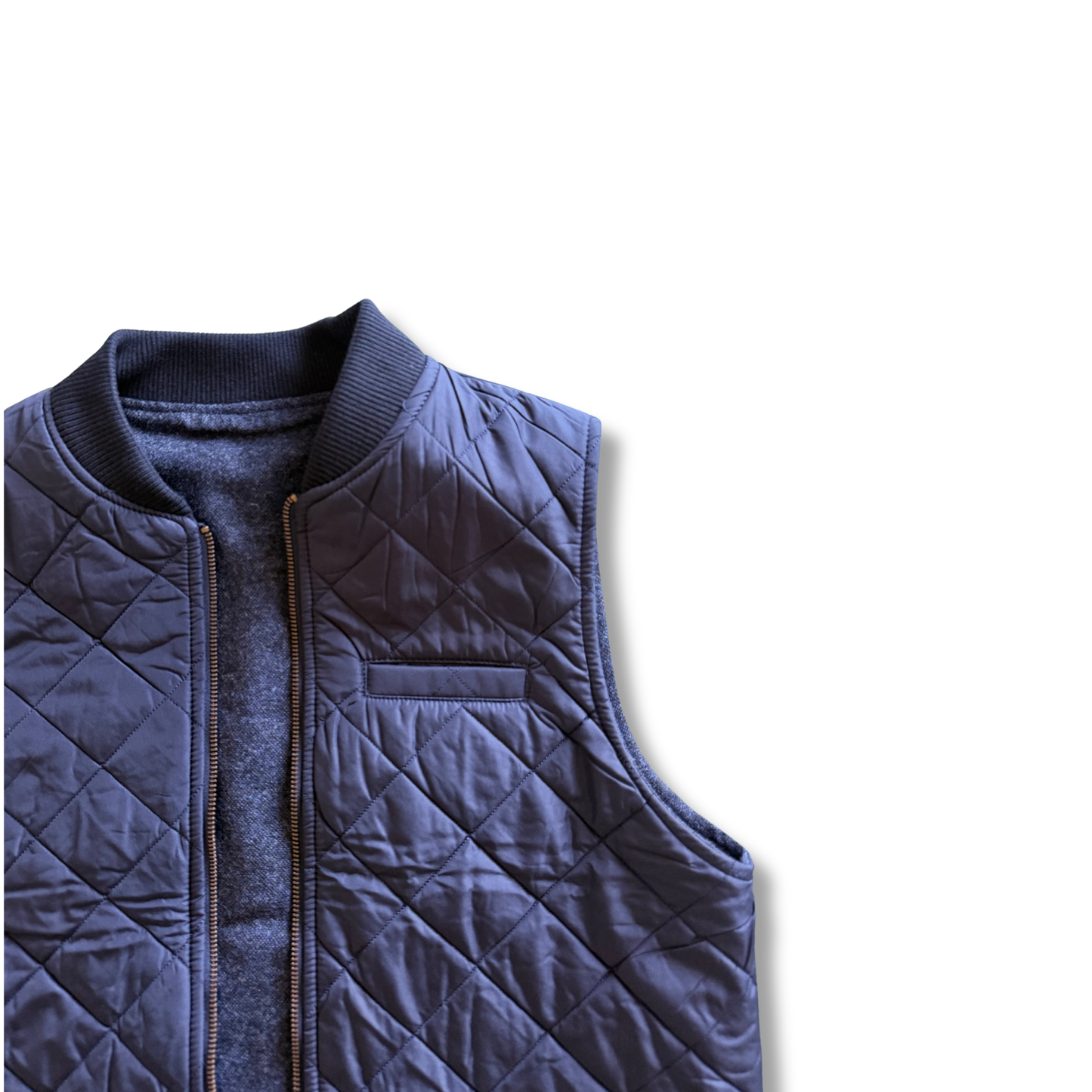 BLKER GILET REVERSIBILE BLU NAVY