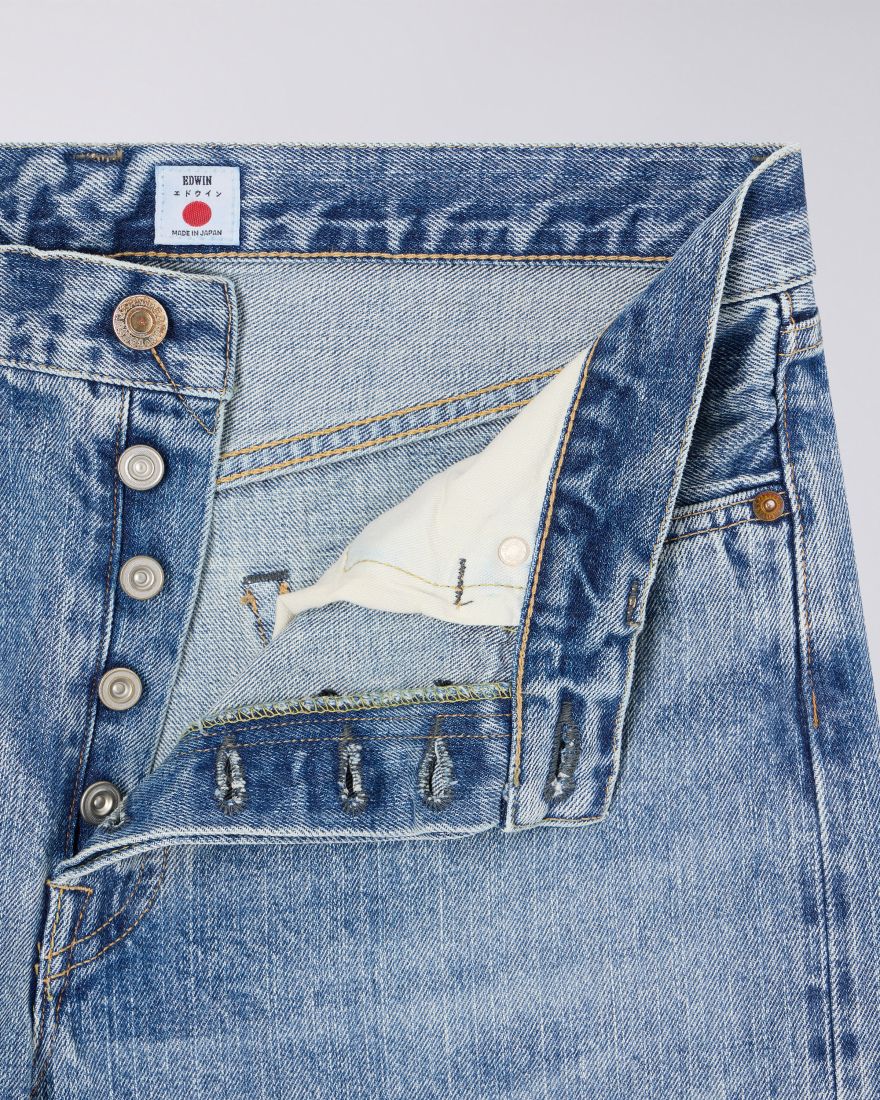 EDWIN REGULAR KURABO DENIM LIGHT USED