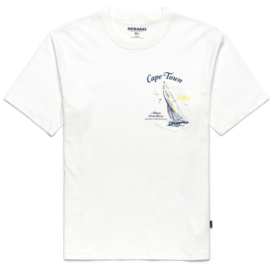 SEBAGO TEE REGATTA SOUTH AFRICA BIANCA