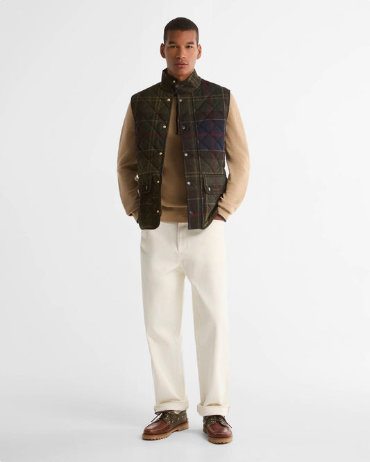 BARBOUR NEW LOWERDALE GILET TARTAN - CINQUANTOTTO PESARO | Negozio di abbigliamento