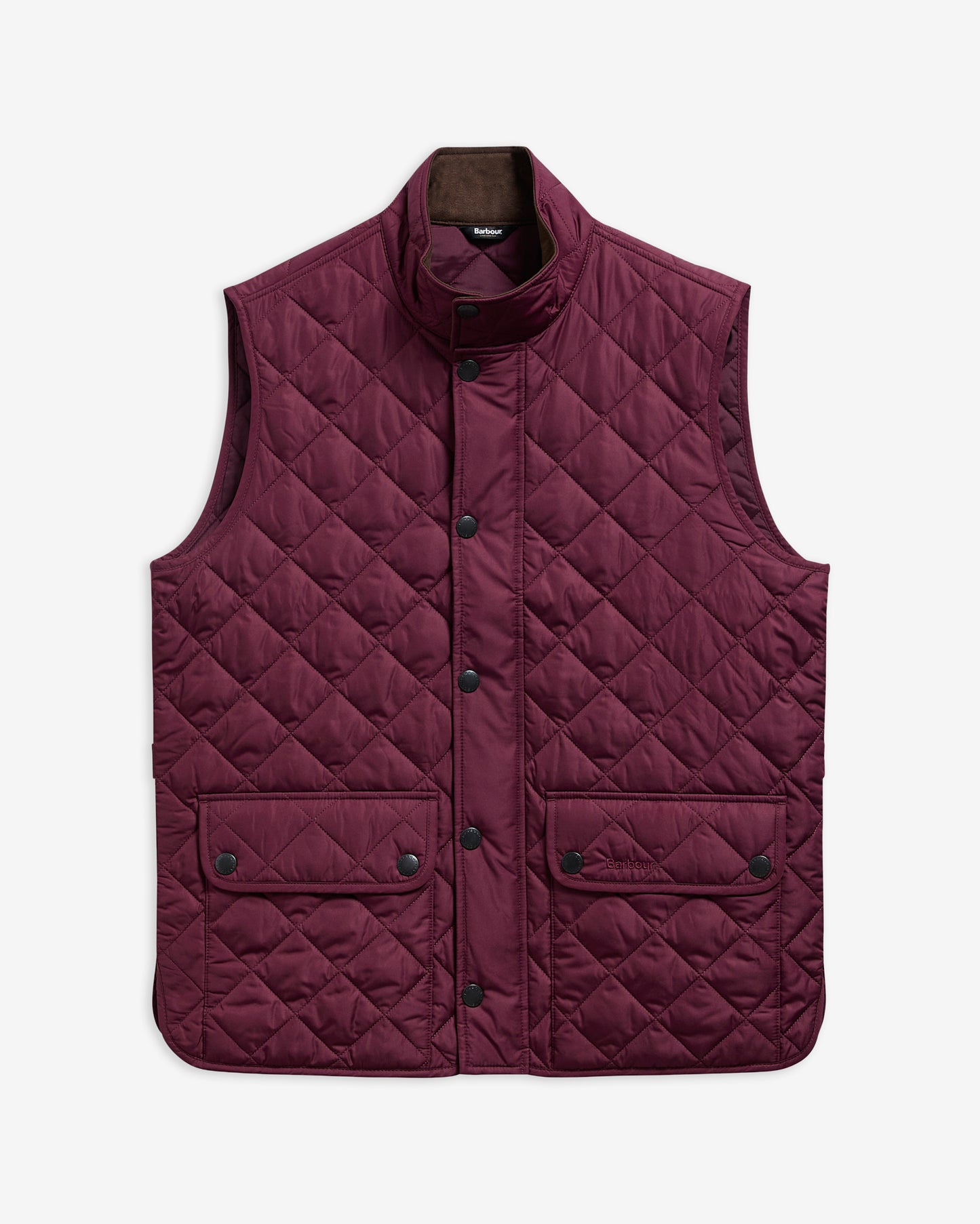 BARBOUR LOWERDALE GILET BORDEAUX
