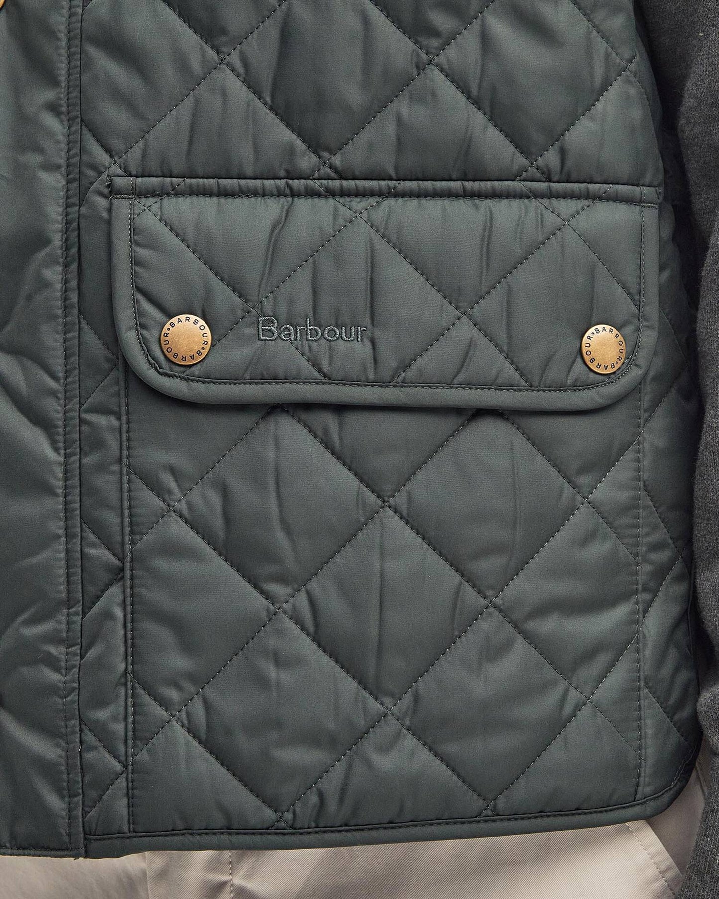 BARBOUR LOWERDALE GILET SAGE