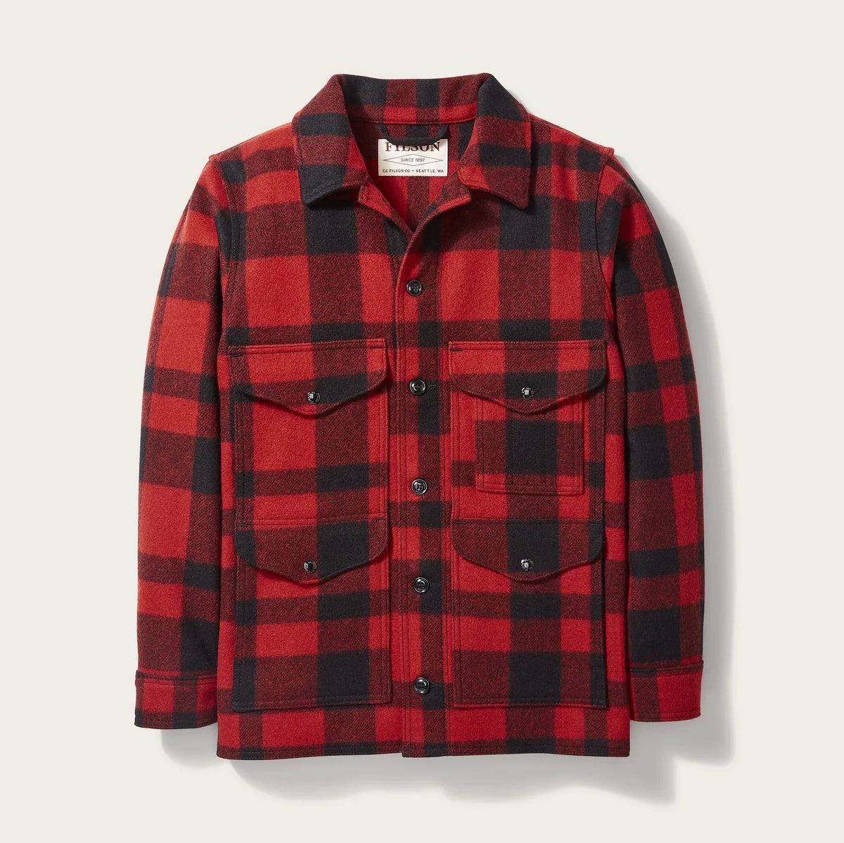 FILSON MACKINAW CRUISER MADE IN USA