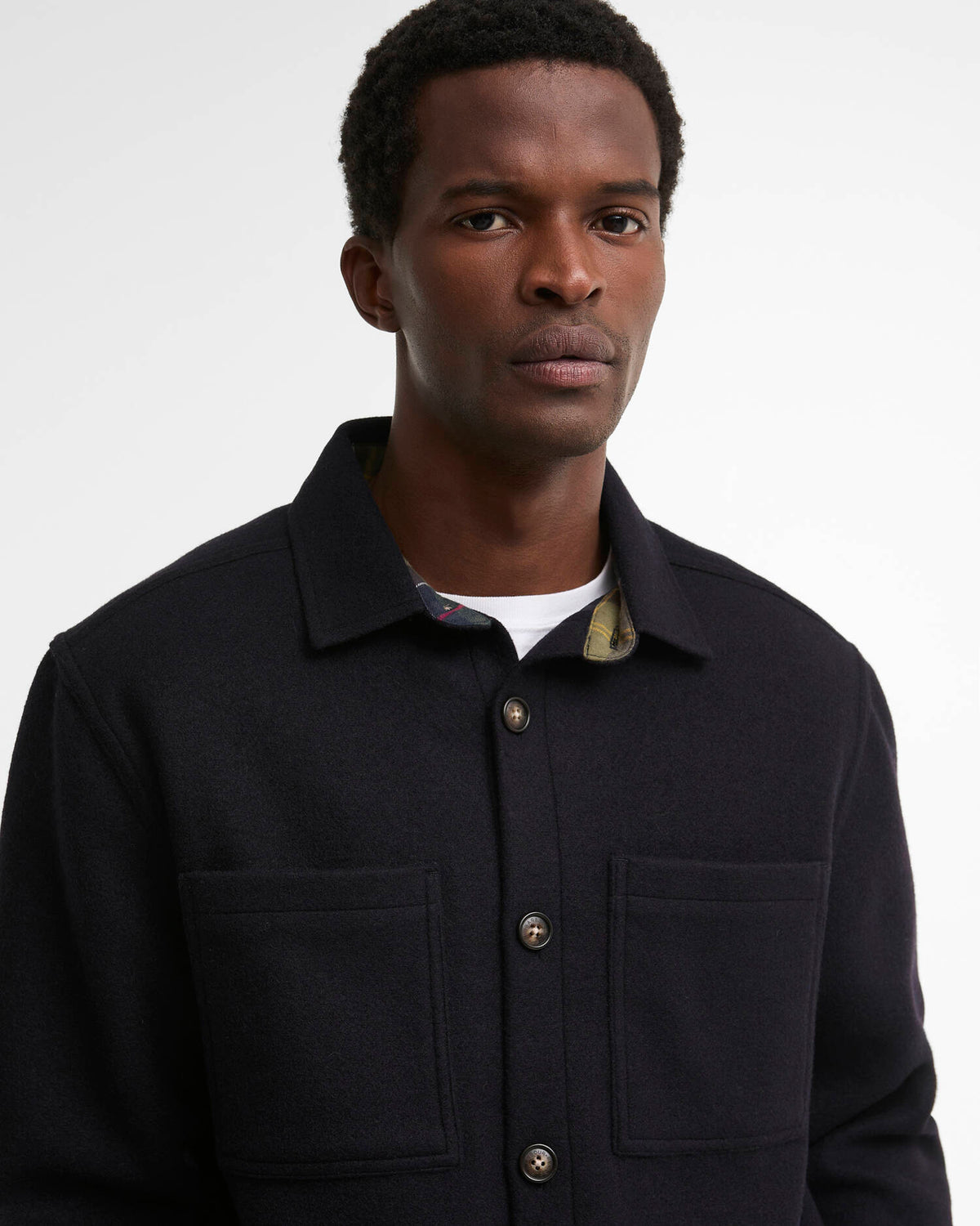BARBOUR MARLTOWN OVERSHIRT NAVY