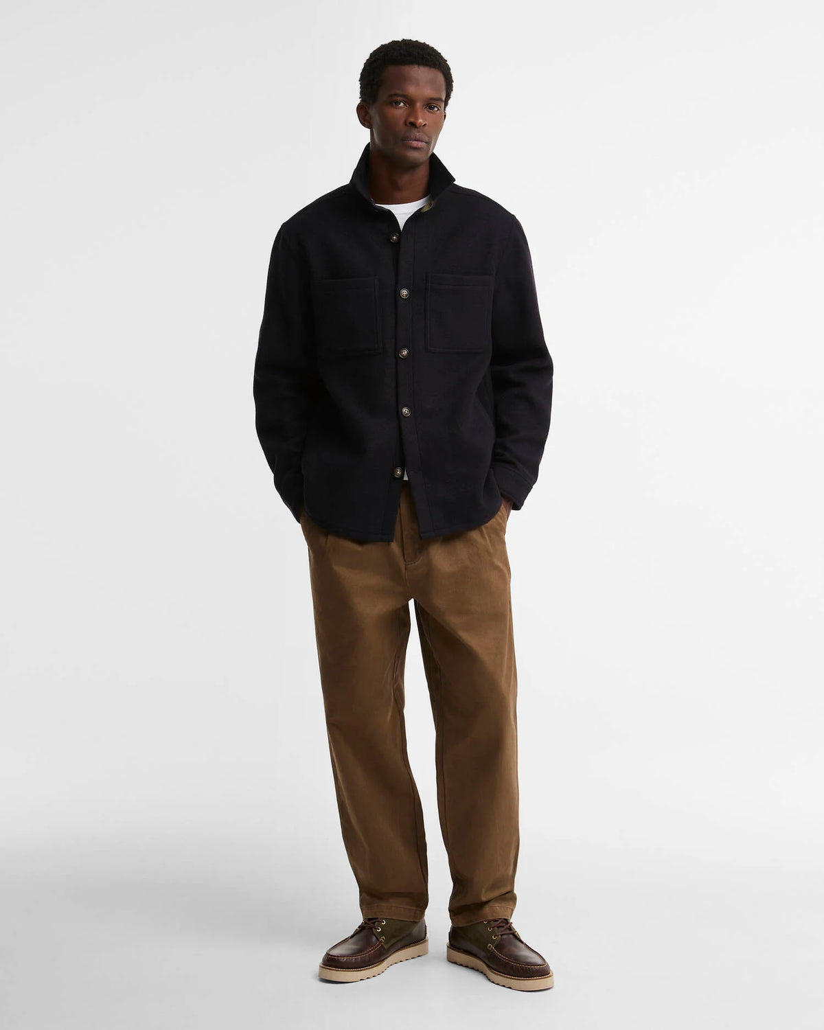 BARBOUR MARLTOWN OVERSHIRT NAVY