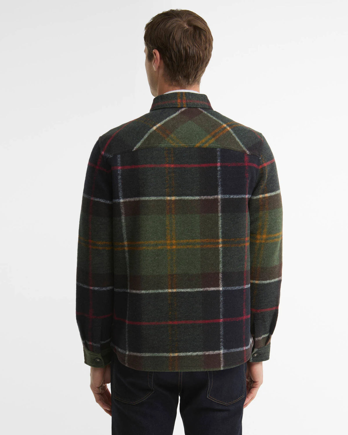 BARBOUR WOODALANE OVERSHIRT CLASSIC TARTAN