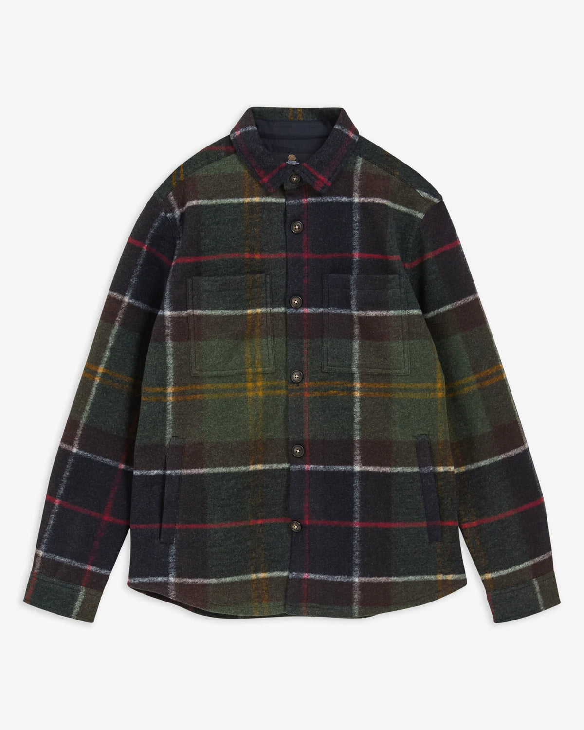 BARBOUR WOODALANE OVERSHIRT CLASSIC TARTAN