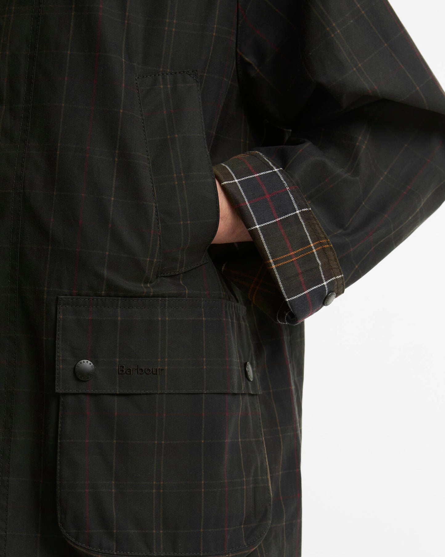 BARBOUR OS BEDALE TARTAN WAXED