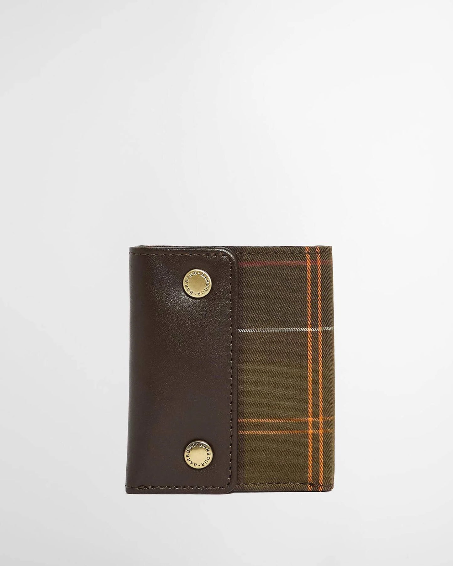 BARBOUR BENSLIE PORTAFOGLIO IN PELLE TARTAN