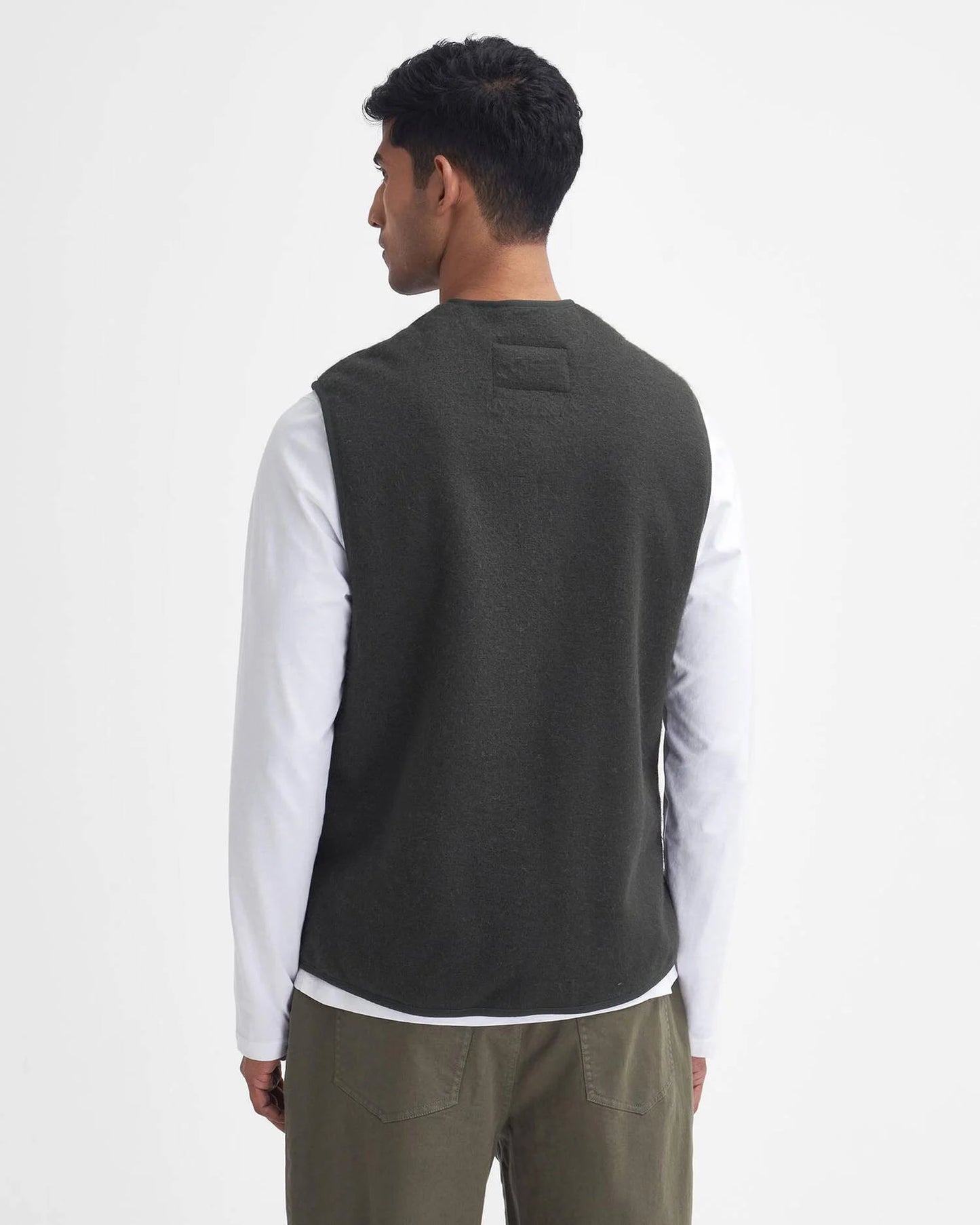 BARBOUR GILET PILE SAGE