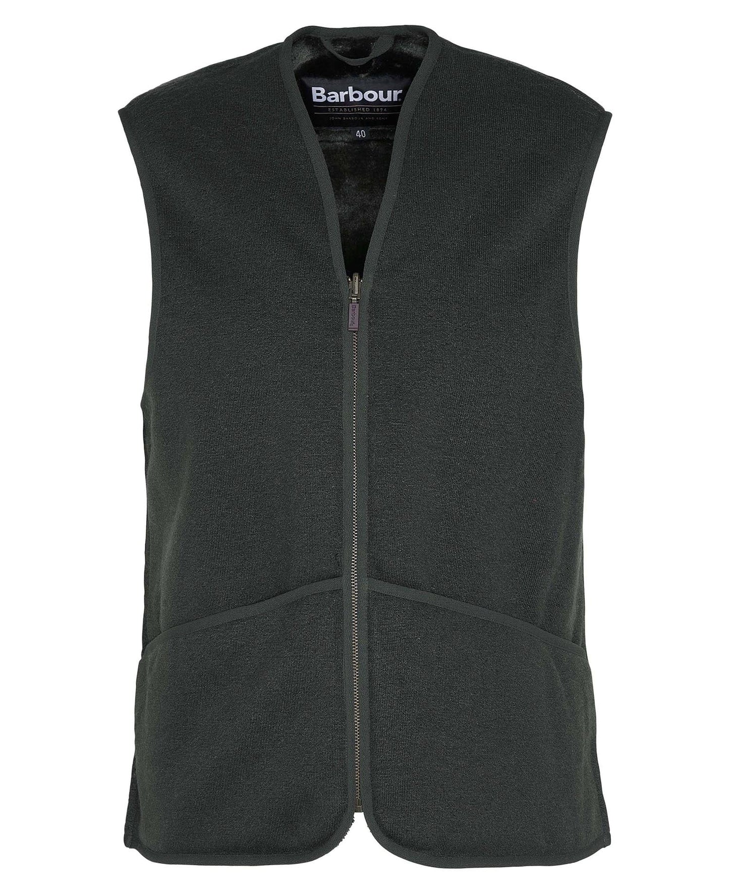 BARBOUR GILET PILE SAGE