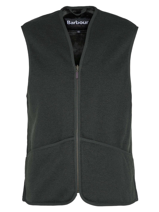 BARBOUR WARM PILE WAISTCOAT ZIP GILET