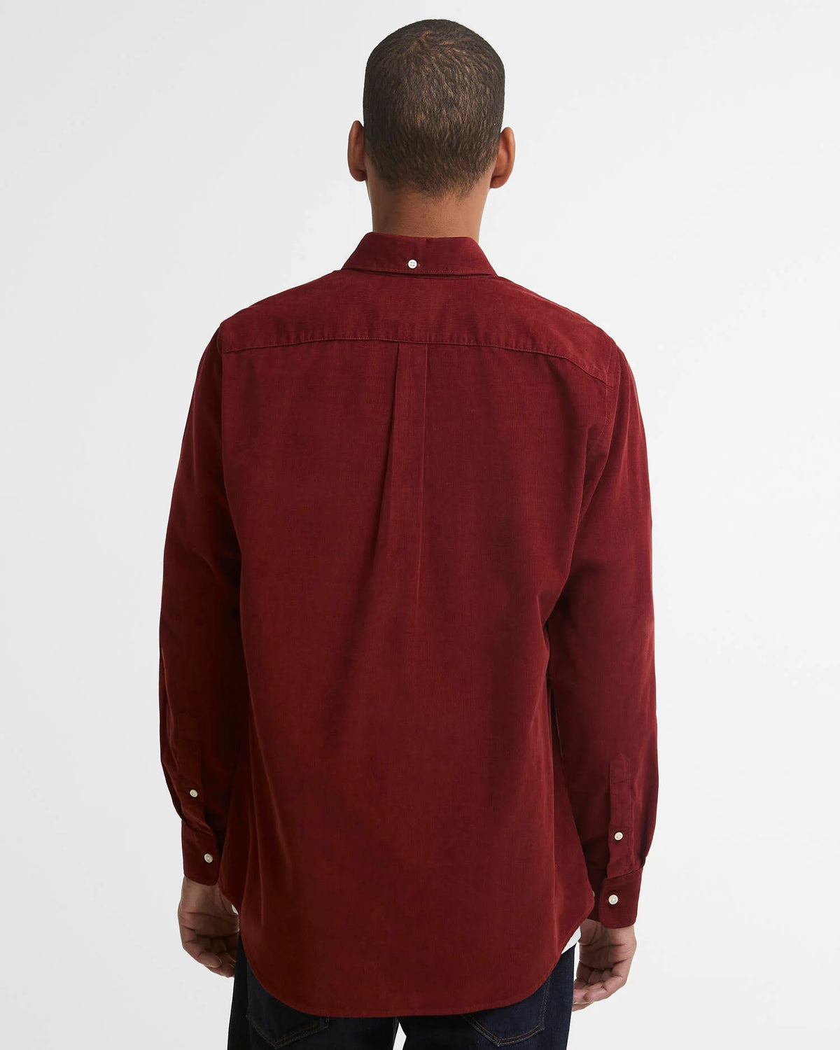 BARBOUR RAMSEY CAMICIA RUSSET BROWN