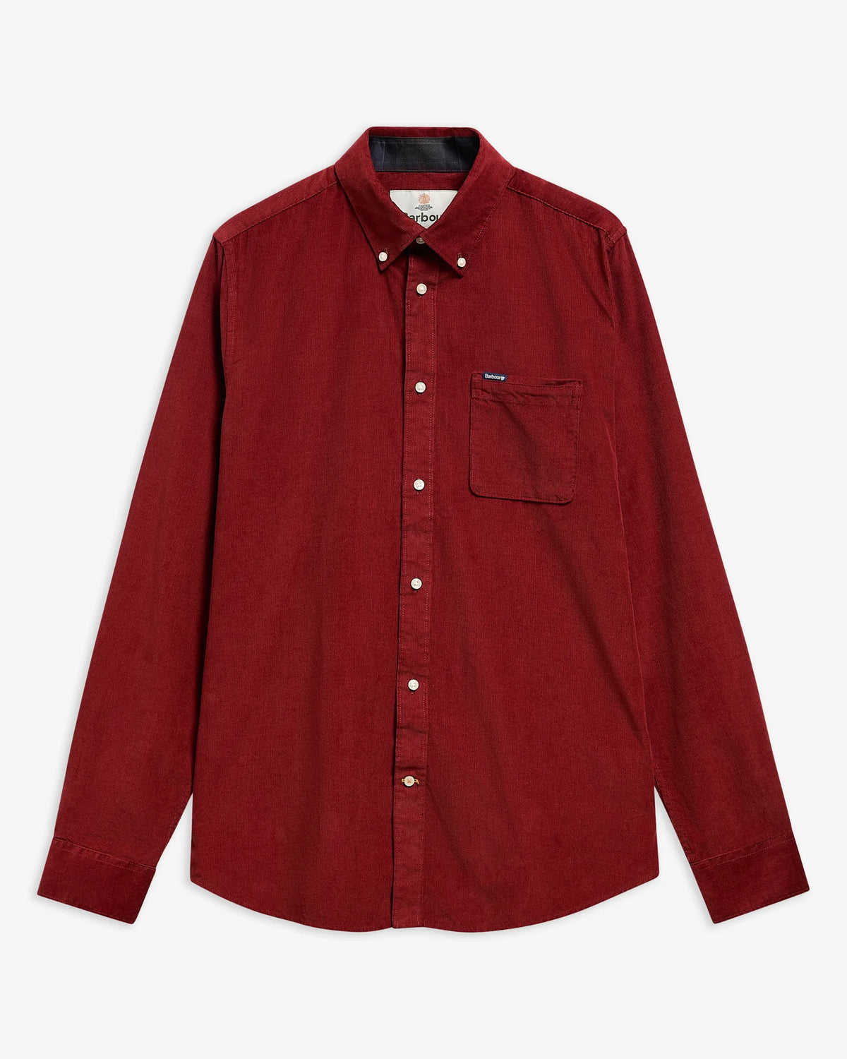 BARBOUR RAMSEY CAMICIA RUSSET BROWN