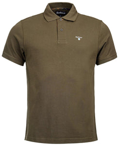 BARBOUR POLO DK OLIVE
