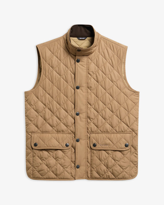 BARBOUR NEW LOWERDALE GILET SAND - CINQUANTOTTO PESARO | Negozio di abbigliamento