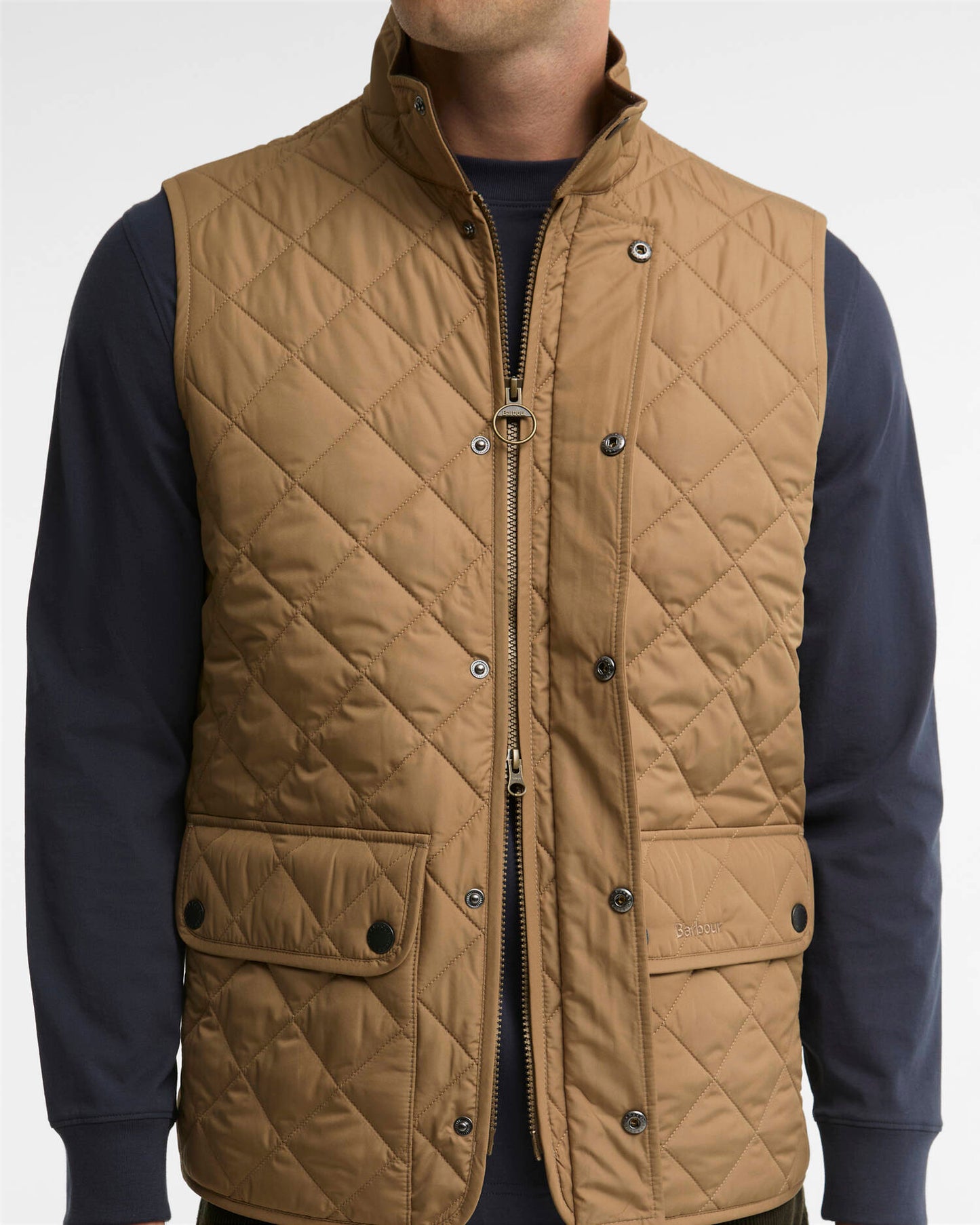 BARBOUR NEW LOWERDALE GILET SAND