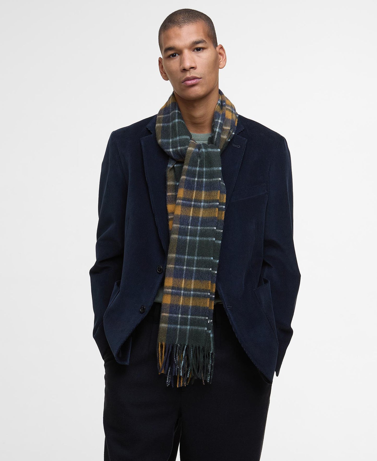 BARBOUR SCIARPA FOREST BROWN