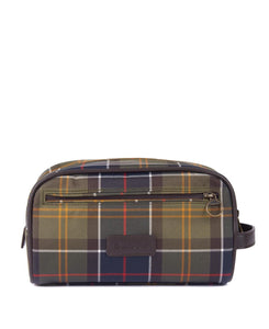 BARBOUR TARTAN WASHBAG