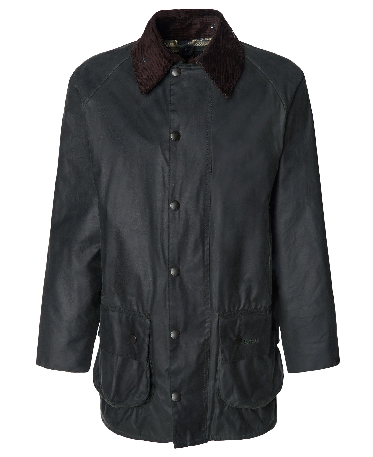 BARBOUR BEAUFORT SAGE WAXED