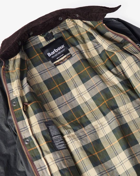BARBOUR BEAUFORT SAGE WAXED - CINQUANTOTTO PESARO | Negozio di abbigliamento