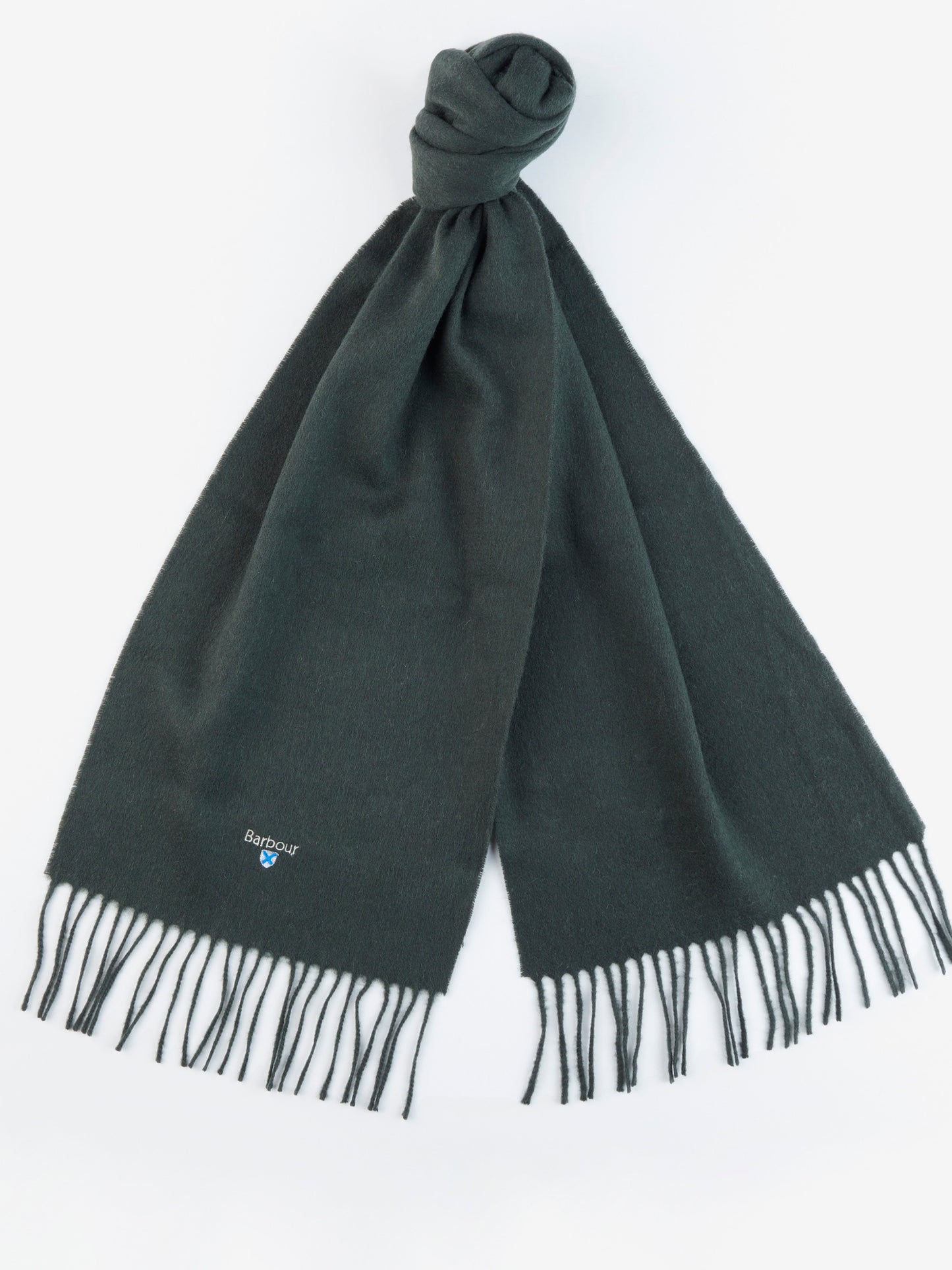 BARBOUR PLAIN LAMBSWOOL SCARF