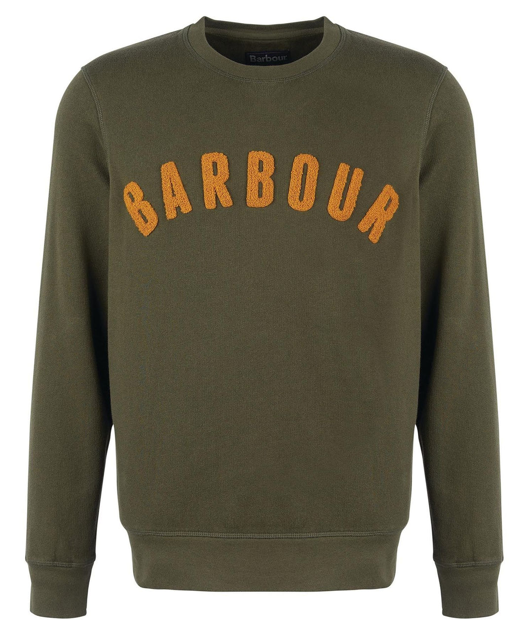 BARBOUR PREP LOGO FELPA OLIVE