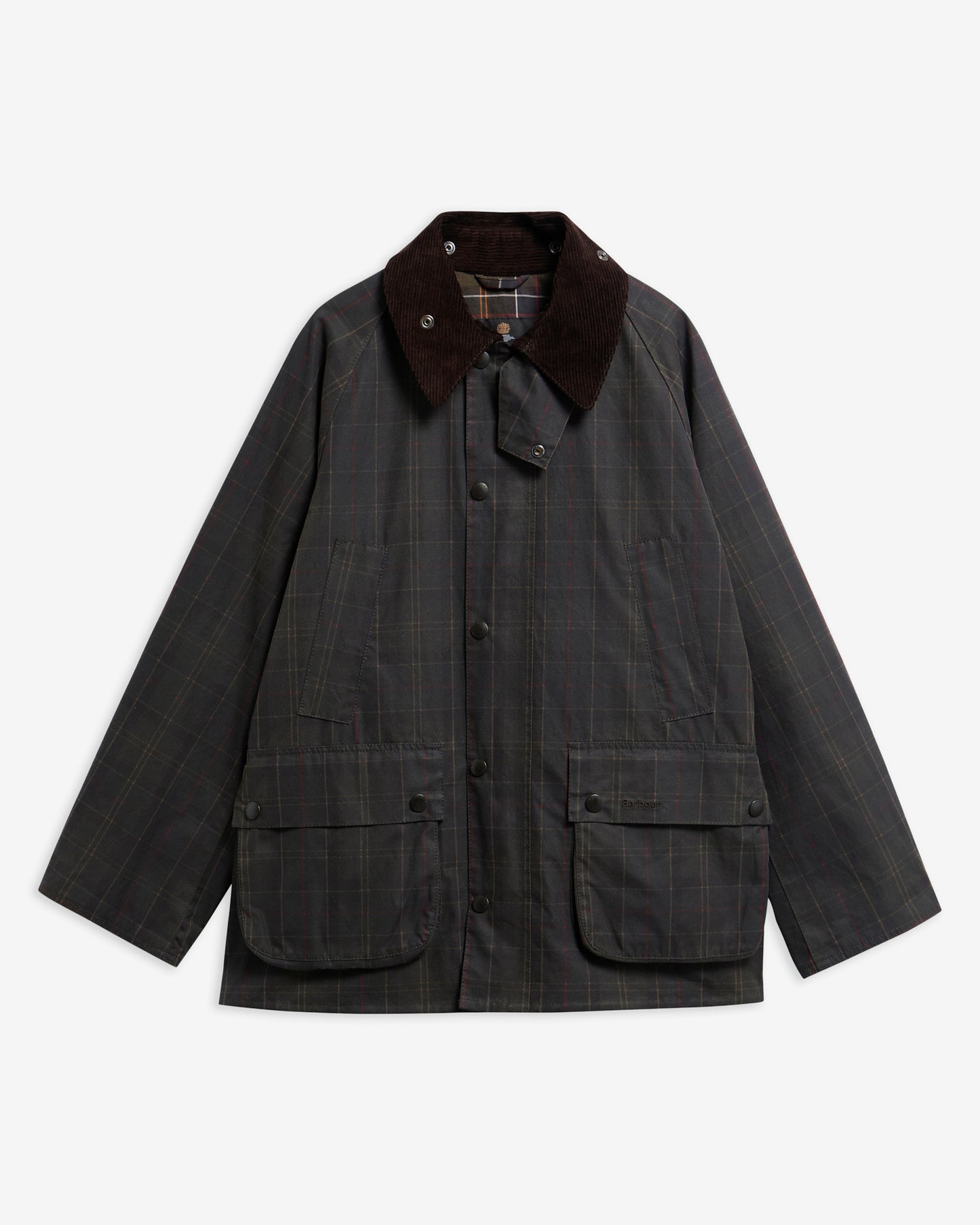BARBOUR OS BEDALE TARTAN WAXED