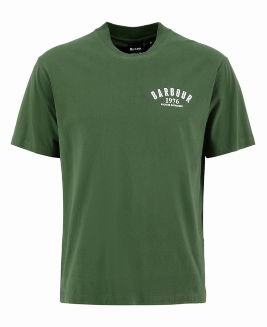 BARBOUR OS FIT T SHIRT - CINQUANTOTTO PESARO | Negozio di abbigliamento