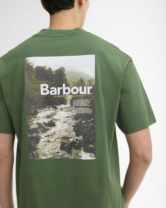 BARBOUR OS FIT T SHIRT - CINQUANTOTTO PESARO | Negozio di abbigliamento