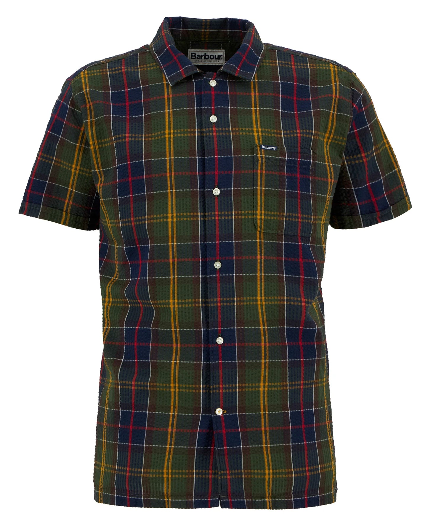 BARBOUR CAMICIA CLYDE TARTAN - CINQUANTOTTO PESARO | Negozio di abbigliamento