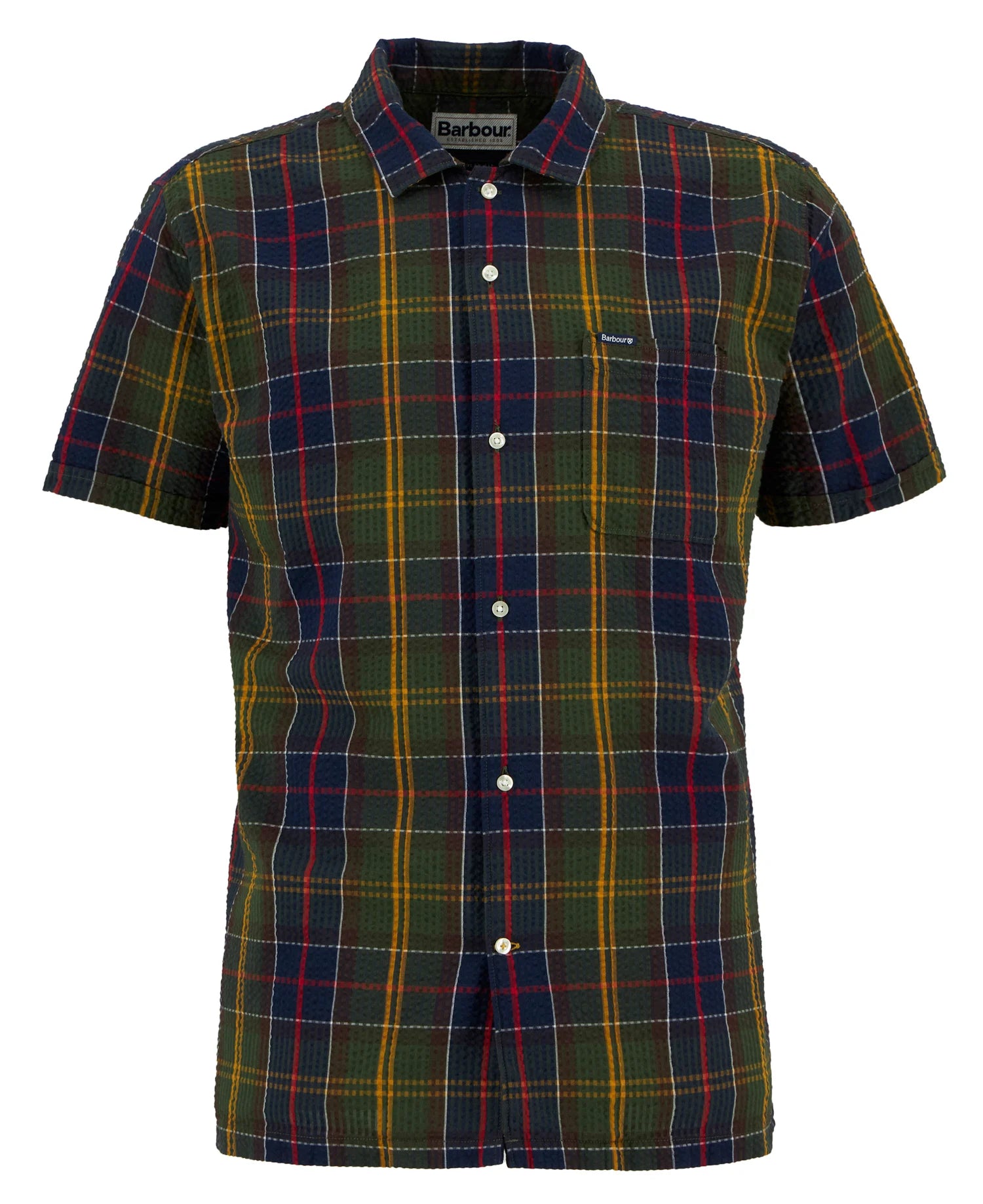 BARBOUR CAMICIA CLYDE TARTAN - CINQUANTOTTO PESARO | Negozio di abbigliamento