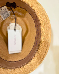 STETSON FEDORA RAFFIA CROCHET NATURAL